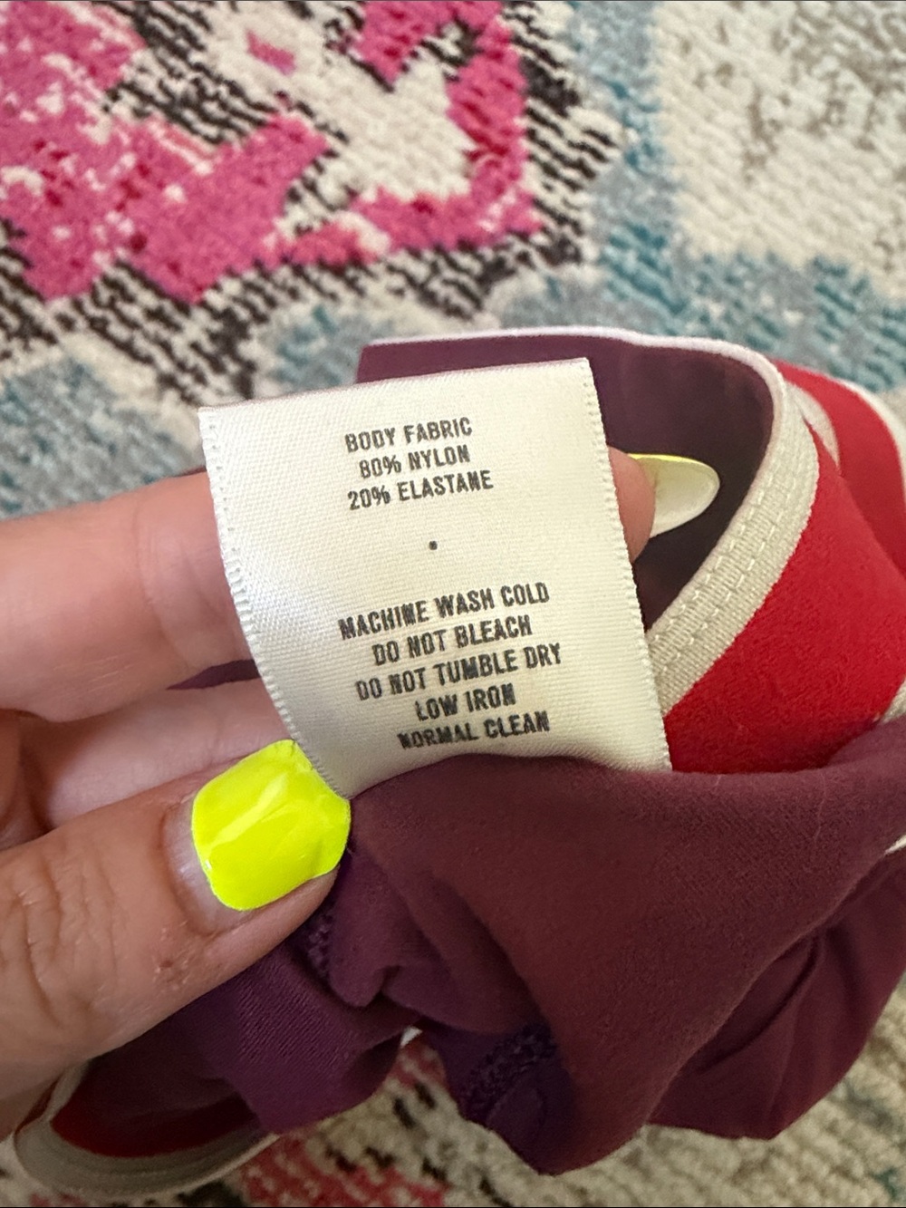 Tracksmith Women's Maroon Performance Run Shorts Large - Picture 4 of 11